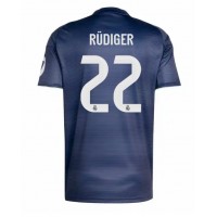 Stroje piłkarskie Real Madrid Antonio Rudiger #22 Koszulka Wyjazdowej 2025-26 Krótki Rękaw